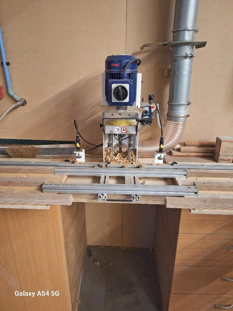 scharnier boormachine, Ophalen, Gebruikt, Boormachine