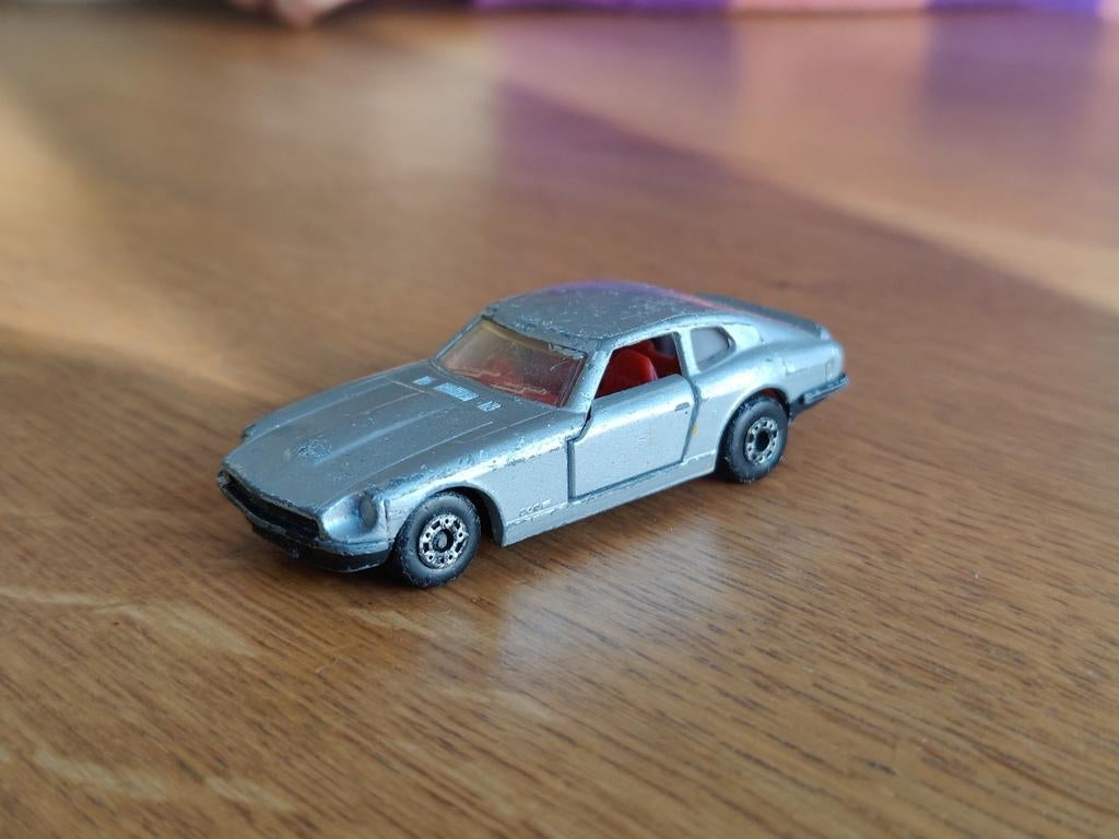 Matchbox Datsun 280 Z 2+2 ZILVER, Ophalen of Verzenden, Zo goed als nieuw, Auto