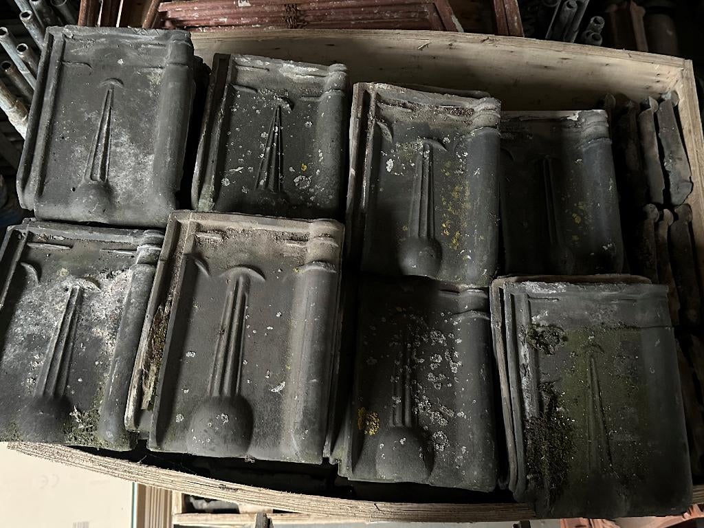 kruispan, Ophalen, Gebruikt, Steen of Klei, Zwart