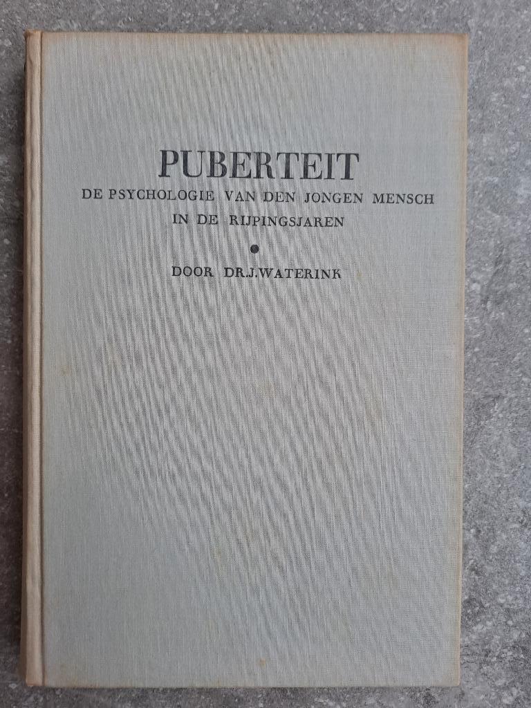 Dr. J.Waterink Puberteit, Boeken, Ophalen of Verzenden, Gelezen, Overige onderwerpen, Waterink