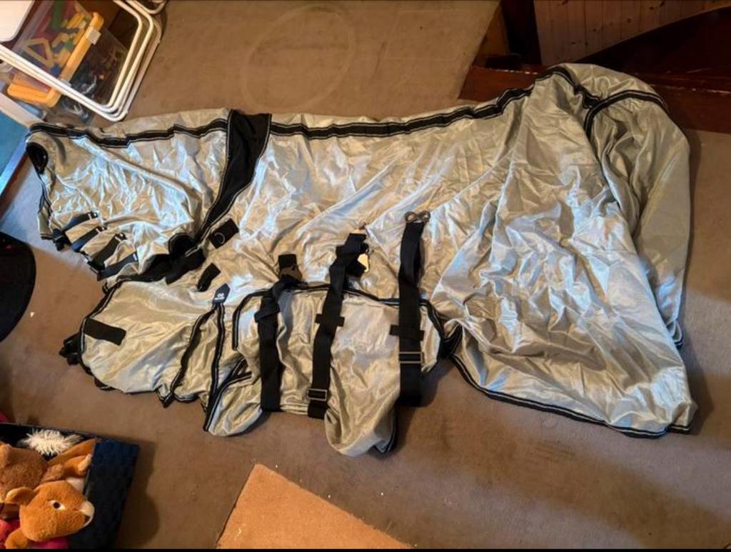 Presteq vliegendeken, Dieren en Toebehoren, Paarden en Pony's | Dekens en Dekjes, Zo goed als nieuw, Deken, Ophalen