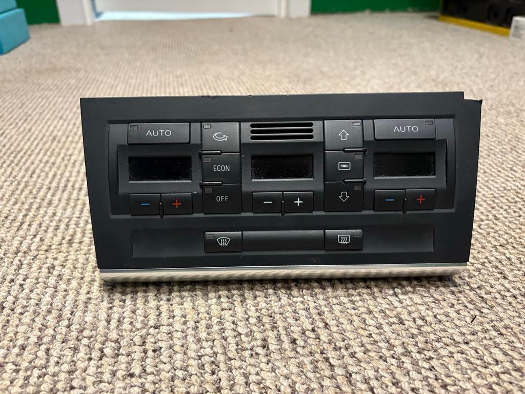 Audi A4 B6/B7 Airco Bedieningspaneel (2001-2008), Ophalen of Verzenden, Gebruikt, Audi