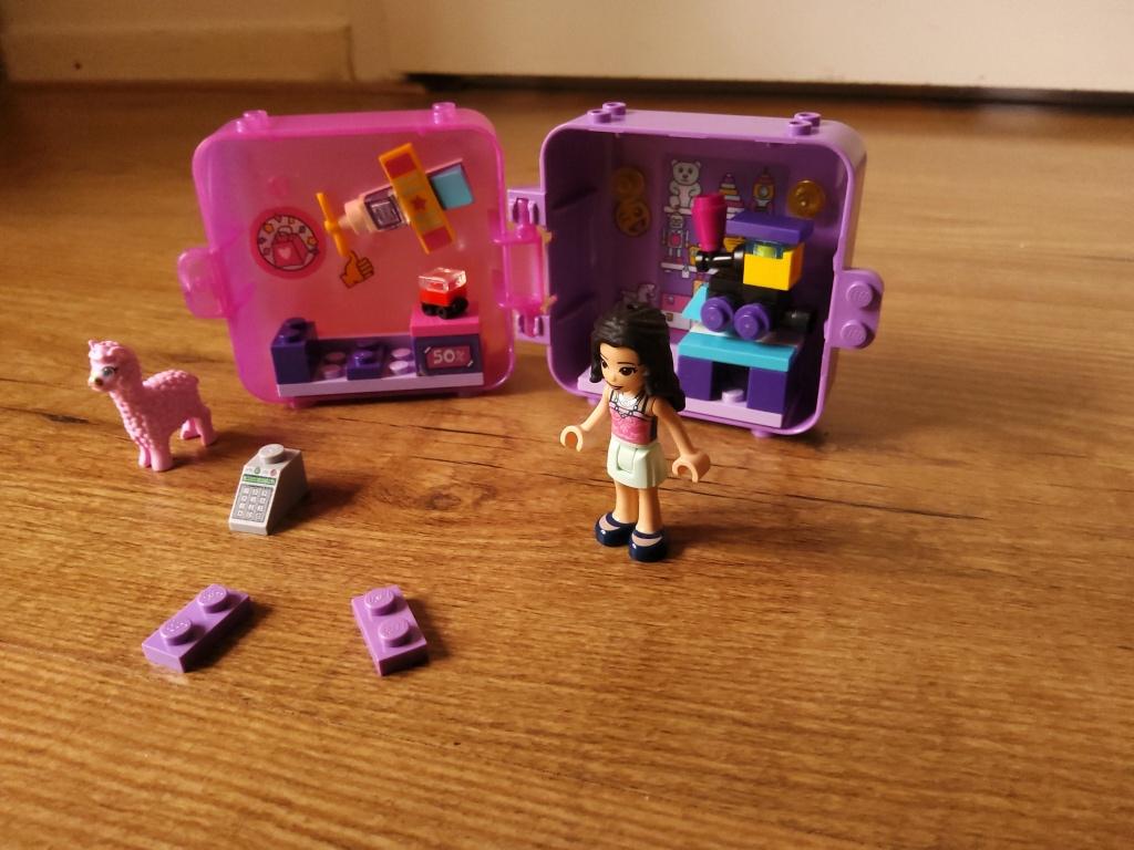 LEGO Friends 41409 - Emma's Speelkubus, Kinderen en Baby's, Speelgoed | Duplo en Lego, Gebruikt, Lego, Complete set, Ophalen of Verzenden