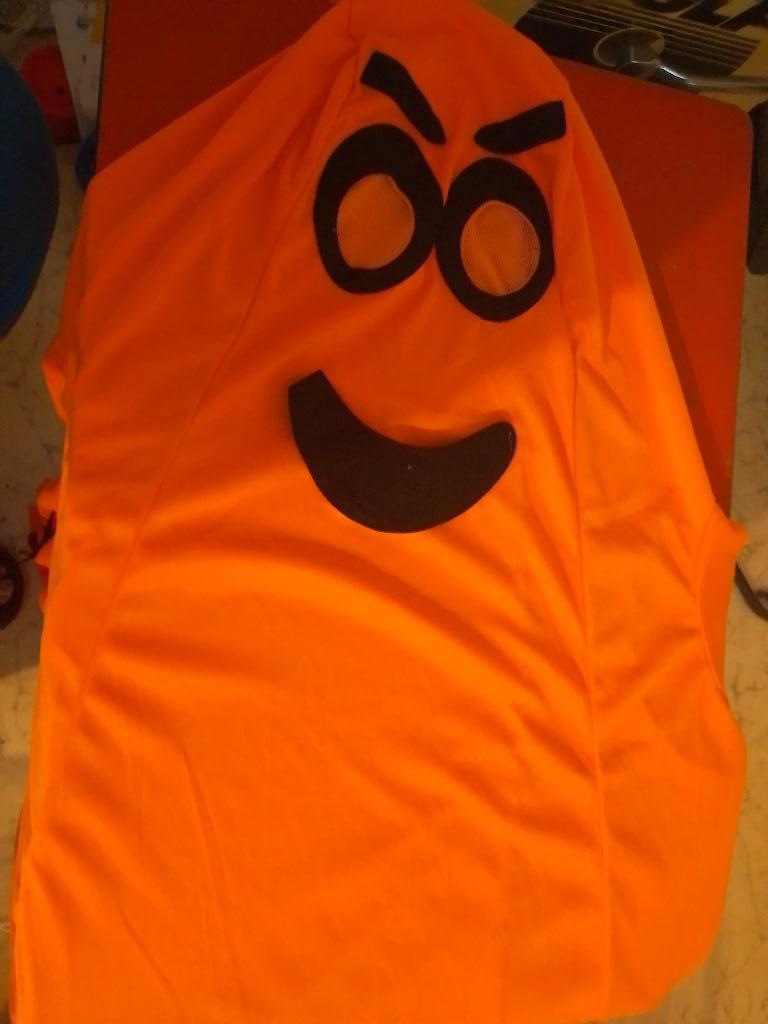 Spook in het Oranje maat one size kids, Ophalen of Verzenden, Kostuum, Carnaval