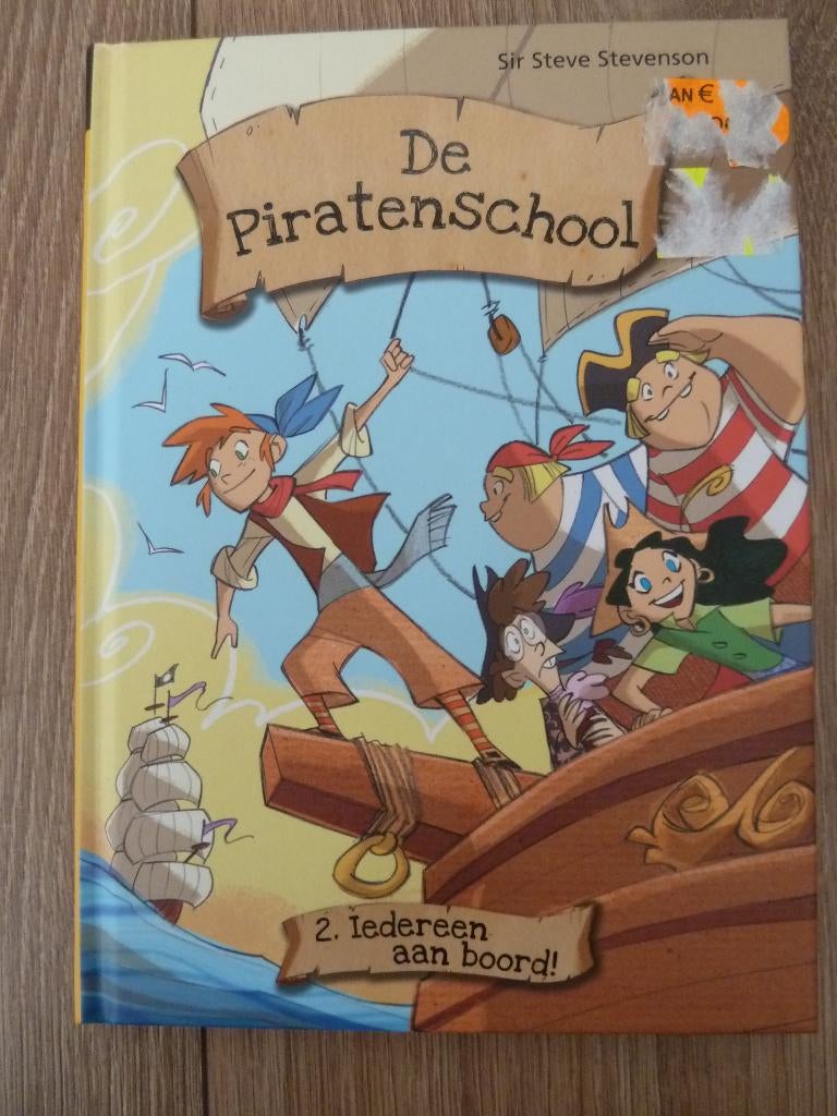 boek - de PIRATENSCHOOL iedereen aan boord, Boeken, Ophalen, Gelezen