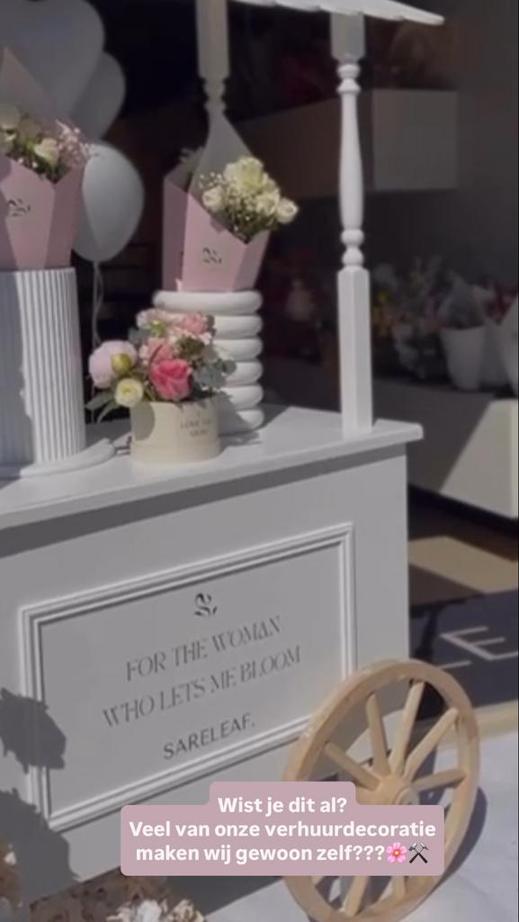 Candycar te huur voor feestjes en evenementen, Ophalen of Verzenden, Nieuw, Feestartikel, Verjaardag