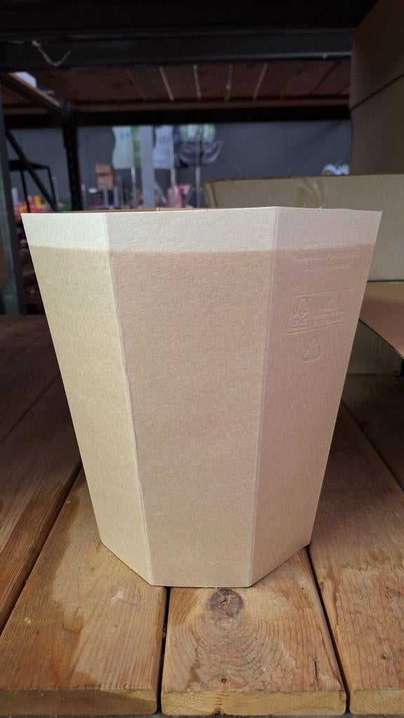 Partij kartonnen emmers, waterdicht, ca 200 stuks, Ophalen, Nieuw