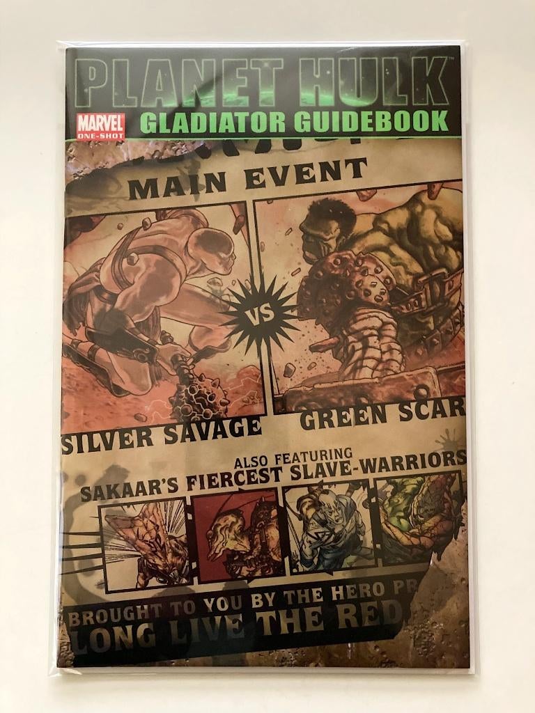 Planet Hulk: Gladiator Guidebook (Marvel Comics 2006), Nieuw, Ophalen, Eén comic, Amerika