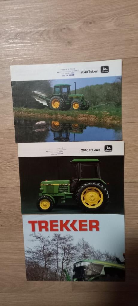 John Deere folders., Boeken, Catalogussen en Folders, Ophalen of Verzenden, Zo goed als nieuw