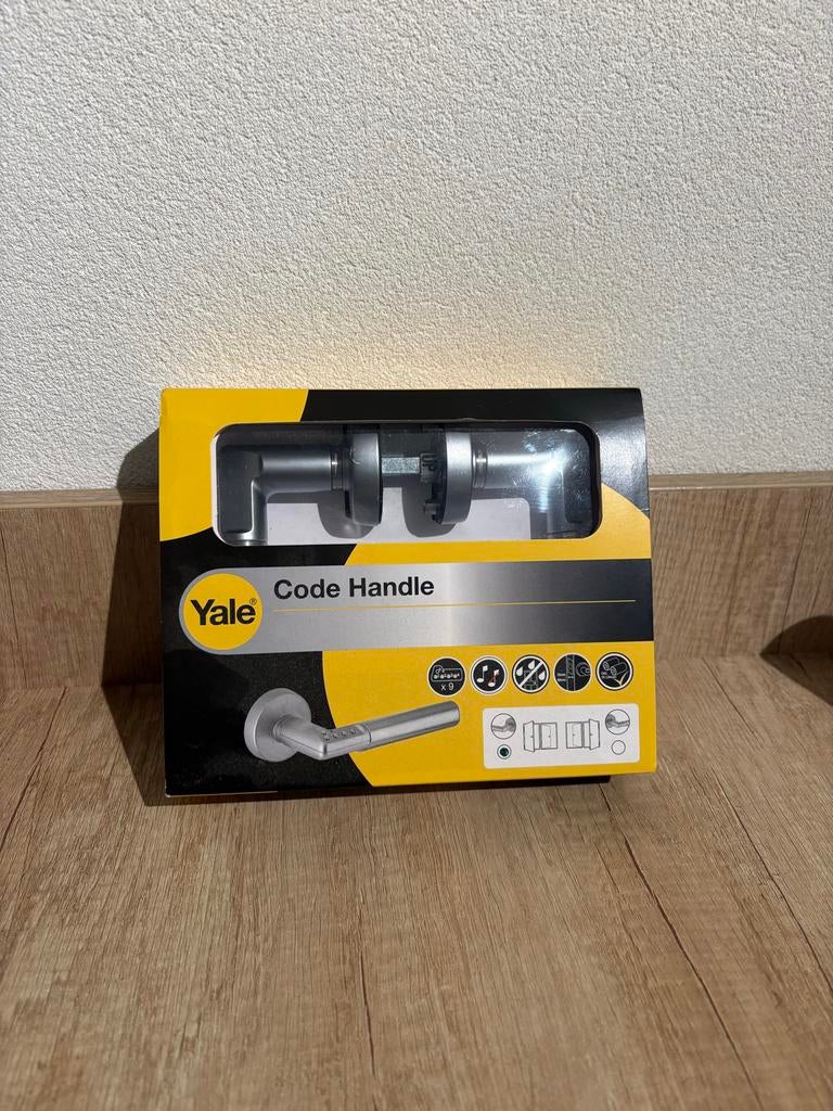 Yale Code slot - Nieuw in doos!, Doe-het-zelf en Verbouw, Hang- en Sluitwerk, Nieuw, Klink of Kruk, Rvs, Ophalen of Verzenden