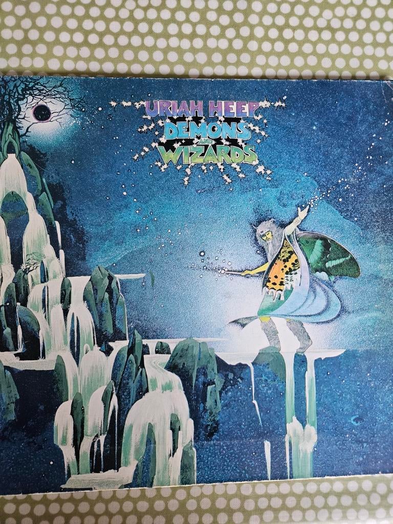 Uriah Heep - Demons and Wizards LP, Ophalen of Verzenden, Gebruikt, 12 inch, Progressive