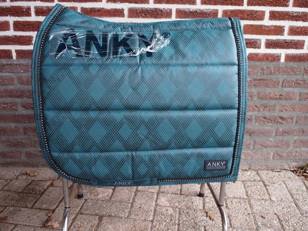 Anky Dressage saddle Deep Green pad Full, Ophalen of Verzenden, Nieuw