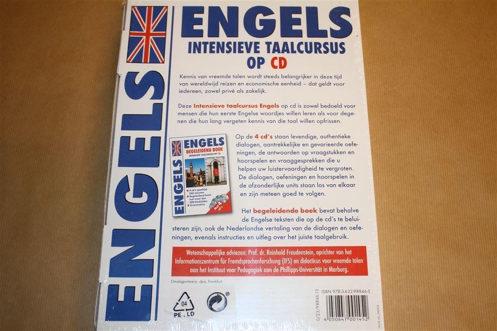 Engels - Intensieve taalcursus op CD, Ophalen of Verzenden, Nieuw