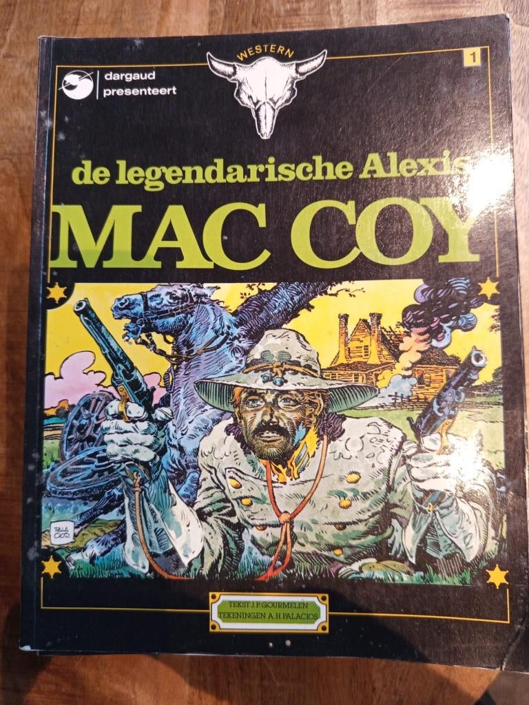 17 x Maccoy strips in uitstekende staat, Dargaud, Europa, Ophalen of Verzenden, Zo goed als nieuw