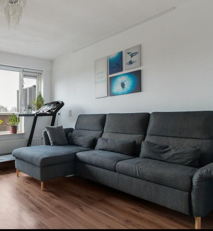 Ikea Fammarp 3-zits sofa met chaise longue, Ophalen, Gebruikt, Stof