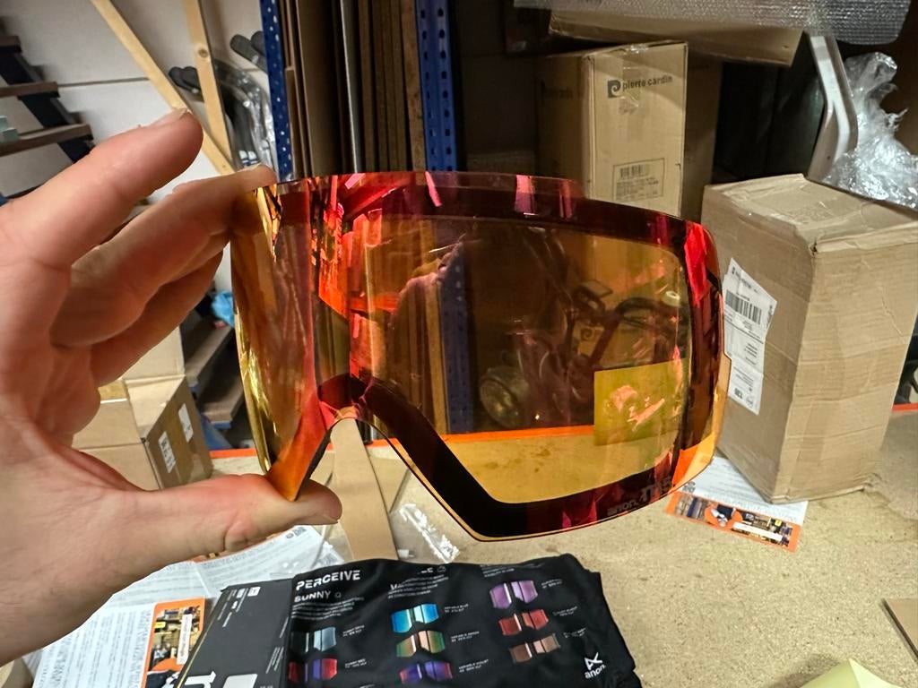 Anon M5 Ski bril met MFI gezichtsmasker - extra lens, Anon, Kleding, Skiën, Anon