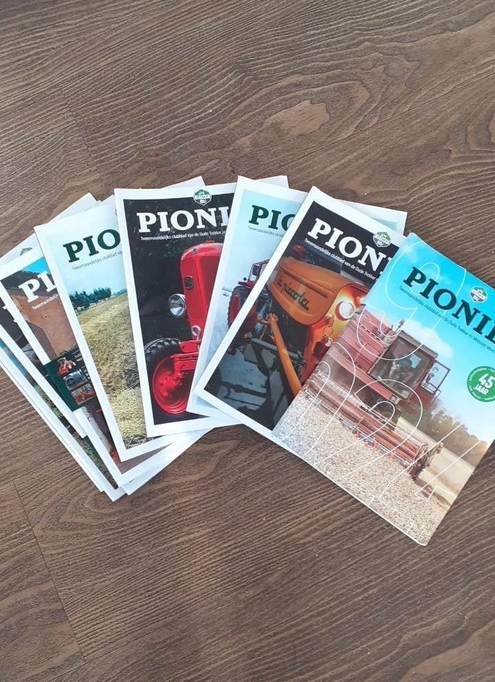 Pionier tijdschriften 2024 jaargang vintage oldtimer, Ophalen of Verzenden, Nieuw, Sport en Vrije tijd