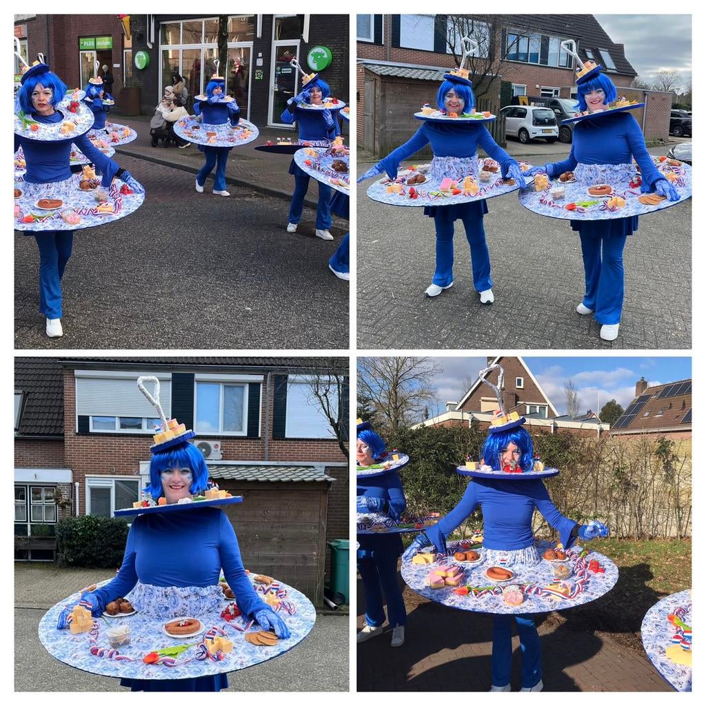 Carnaval loopgroep hollandse etagères, Ophalen, Gebruikt