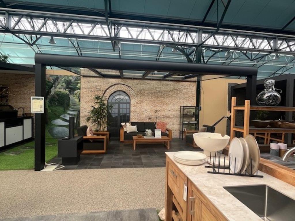 Showroommodel | Terrasoverkapping Designline, Tuin en Terras, Overkappingen, Gebruikt, Veranda, Ophalen