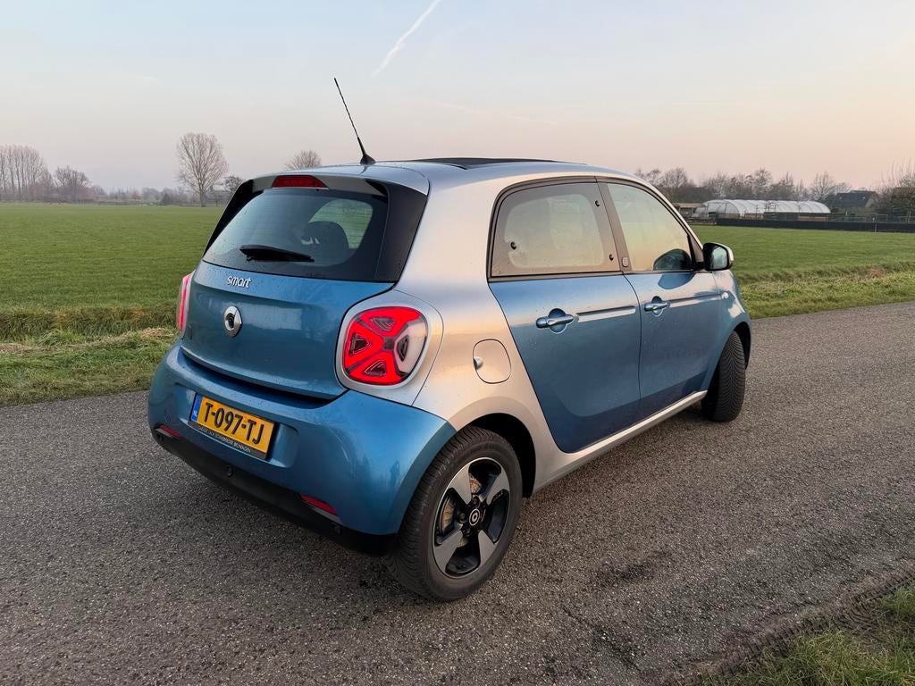 Smart ForFour Electric Drive 2021 cabrio dak, Auto's, Smart, Automaat, Cabriolet, Elektrisch, 1100 kg