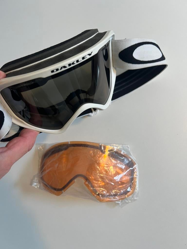 Oakley O-Frame 2.0 Pro L skibril – 2 lenzen, Sport en Fitness, Skiën en Langlaufen, Ophalen of Verzenden, Zo goed als nieuw, Skiën