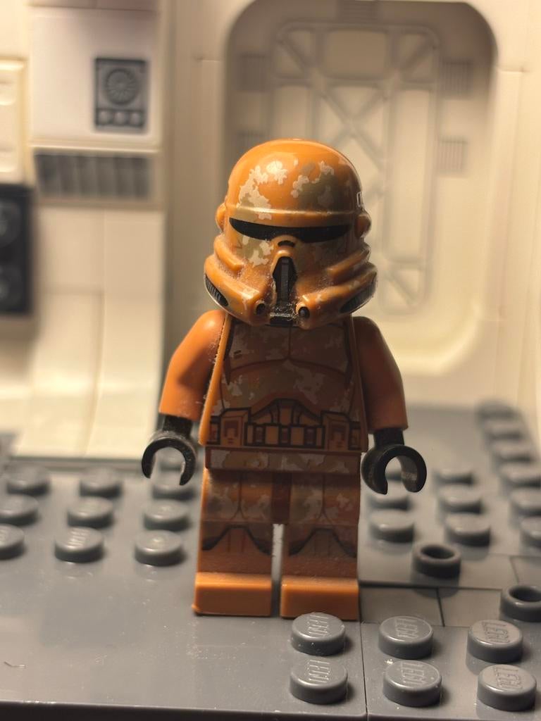 Lego star wars - Geonosis clone trooper - sw0606 - 75089, Ophalen of Verzenden, Zo goed als nieuw