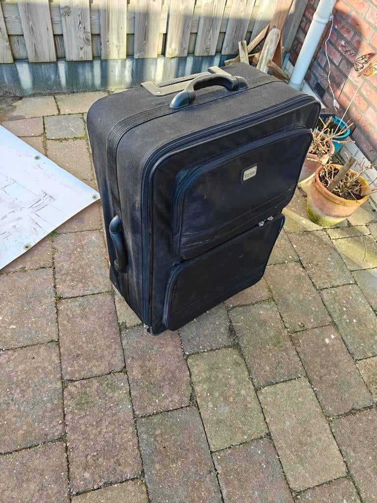 Renato Rolando Reiskoffer - Gebruikt, Sieraden, Tassen en Uiterlijk, Koffers, Overige materialen, Wieltjes, Gebruikt, 50 tot 60 cm