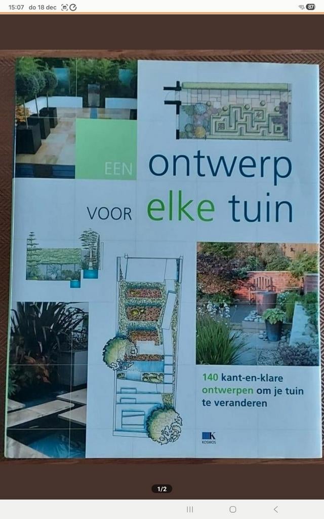 Ontwerp voor elke tuin - Inspiratieboek, Boeken, Ophalen of Verzenden, Zo goed als nieuw, Diverse auteurs, Tuinieren en Tuinplanten