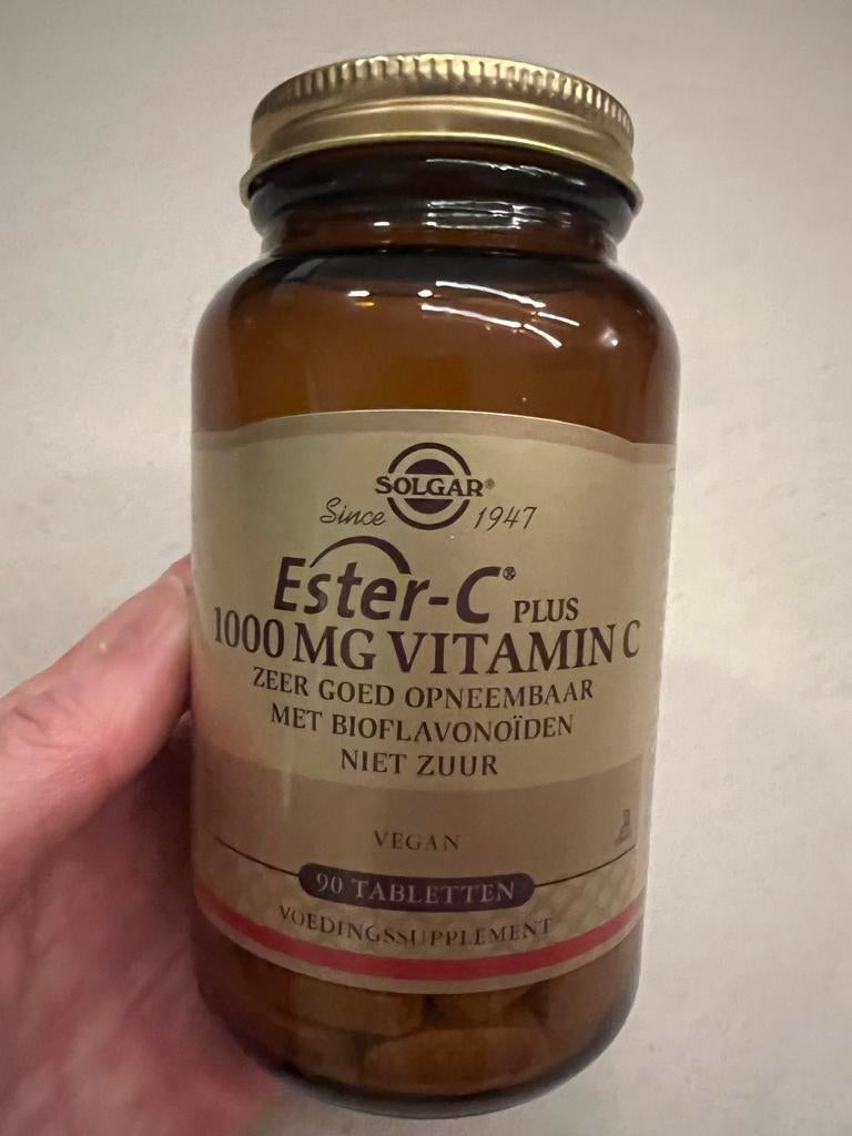 Solgar - Vitamine C - Ester C - bijna vol!, Ophalen of Verzenden, Zo goed als nieuw, Overige typen
