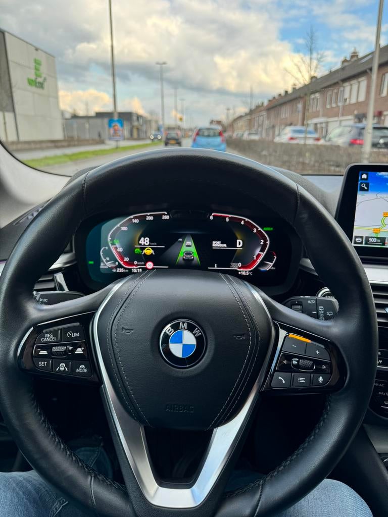 BMW 5-Serie Touring (g31 520d 190pk Xdrive Aut. 2021 Grijs, Auto's, Automaat, USB, 1995 cc, Euro 6