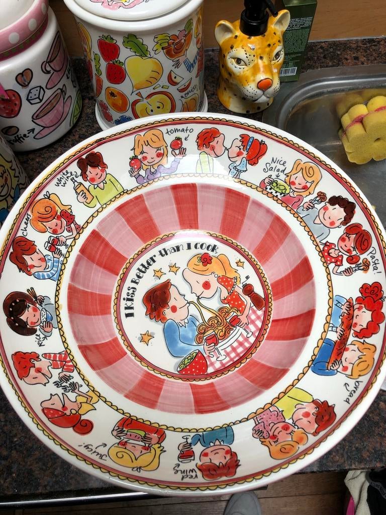 Blond Amsterdam pasta schaal, Huis en Inrichting, Keuken | Servies, Ophalen, Aardewerk, Blond Amsterdam, Schaal of Schalen