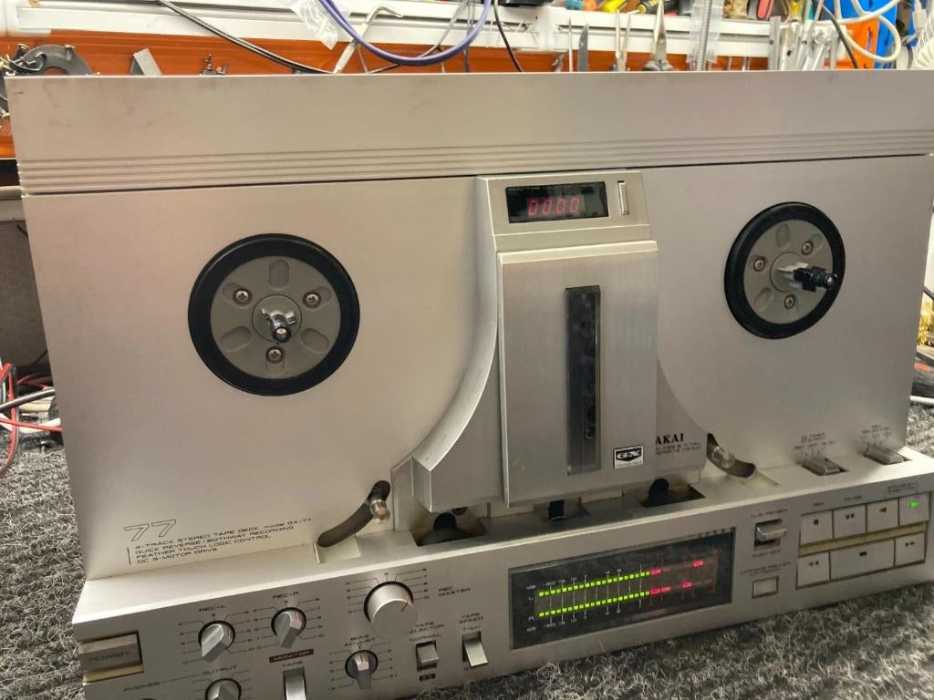 AKAI GX 77 Bandrecorder, Euromaxx, Ophalen of Verzenden, Met stofkap, Info@euromaxx.nu