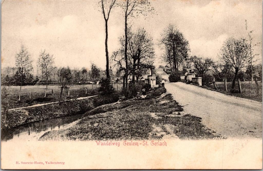Wandelweg Geulem - Sint Gerlach, Ophalen of Verzenden, Voor 1920, Ongelopen, Limburg