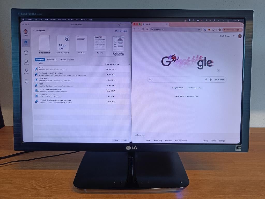 LG E2281 22" Monitor voor thuiswerken/gamen – Full HD / 75Hz, Computers en Software, Monitoren, Zo goed als nieuw, 61 t/m 100 Hz