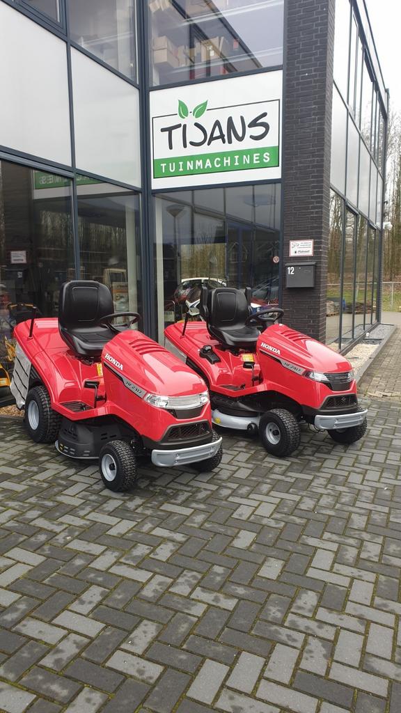 Honda  zitmaaier   nieuw  op voorraad 2317   2417  2625, Ophalen of Verzenden, Zo goed als nieuw