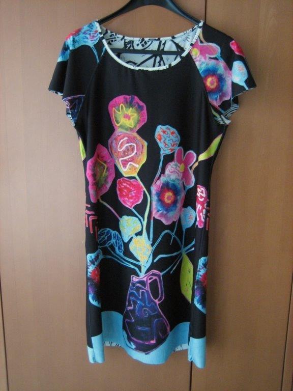 Zeer aparte reversible jurk LIZZY & COCO maat M snazzeys, Maat 38/40 (M), Overige kleuren, Verzenden, Nieuw