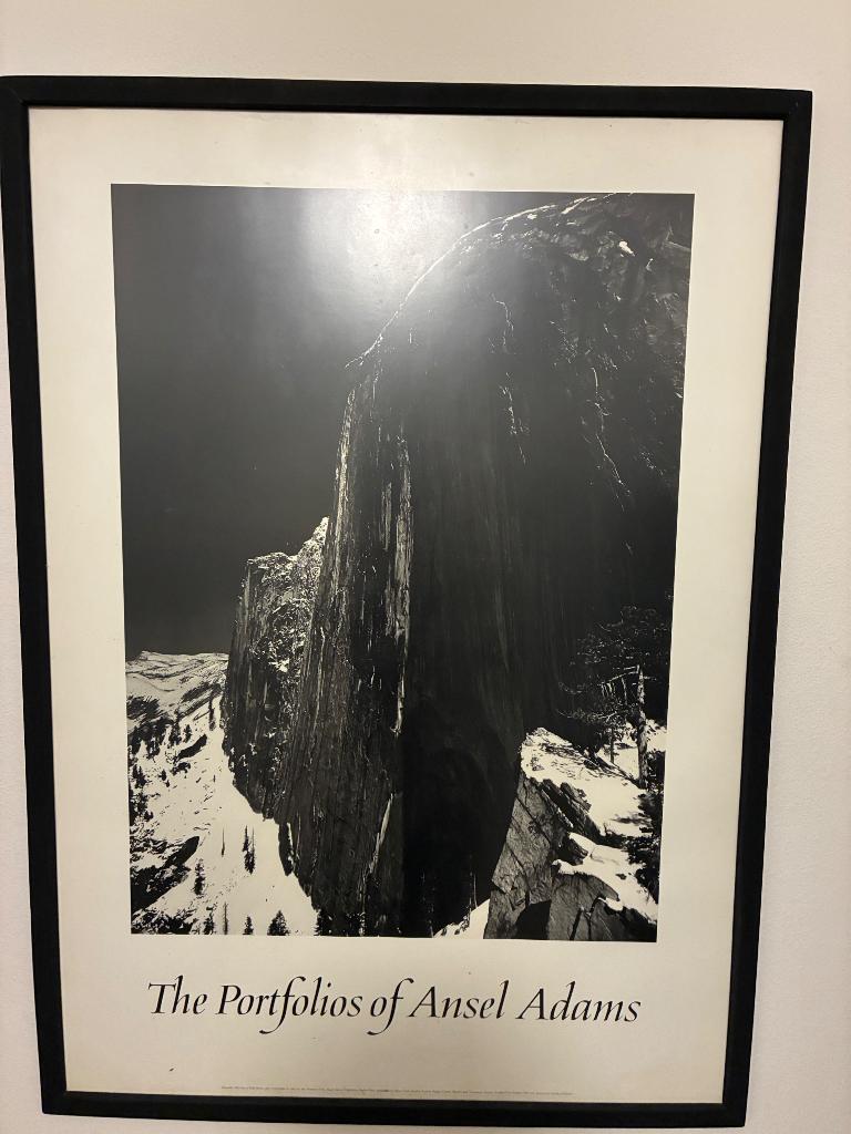 Ansel Adams original posters, ingelijst., Ophalen, Natuur, 1980 tot heden, Zo goed als nieuw