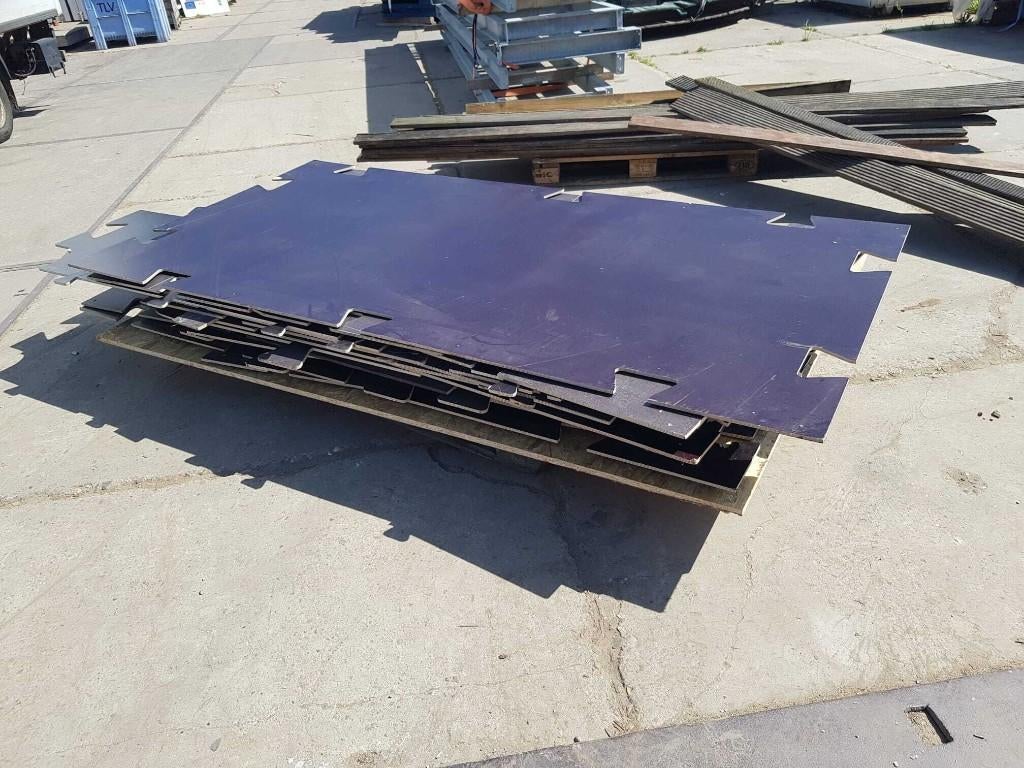 179 - Betonplex 9 en 12 mm, Doe-het-zelf en Verbouw, Platen en Panelen, Ophalen, Gebruikt, Betonplex, Minder dan 20 mm