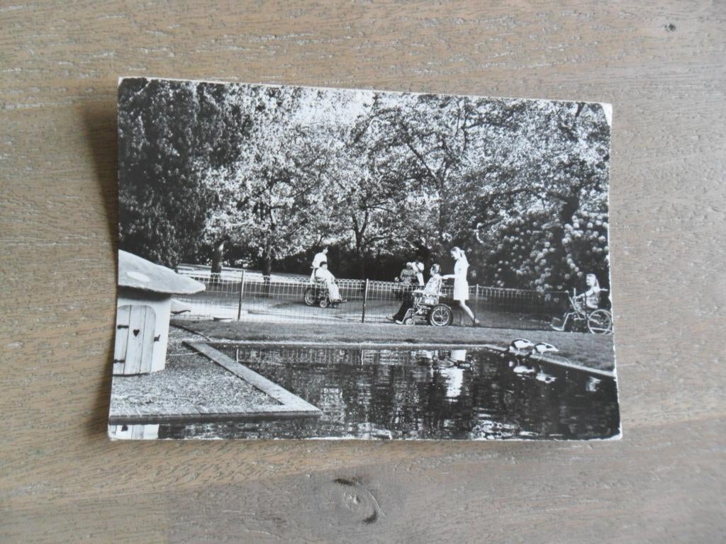 Goirle, verpleeghuis Elisabeth/vijver 1973, Verzenden, 1980 tot heden, Gelopen, Limburg