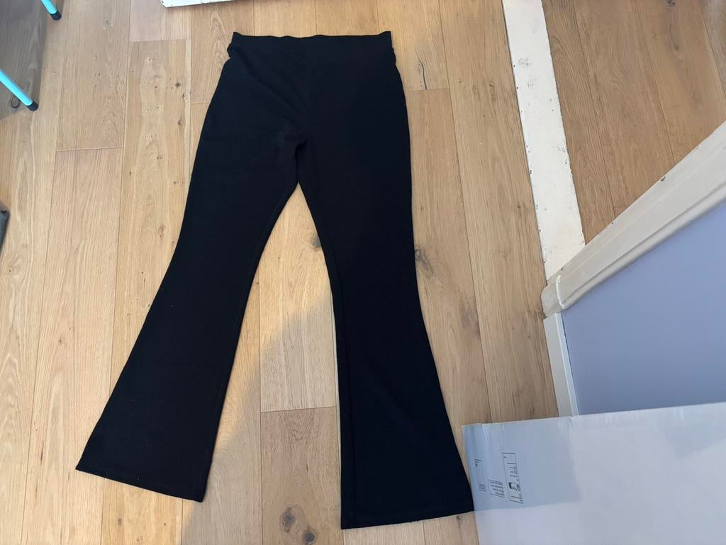 Flair broek Hema M glitters zwart, Kleding | Dames, Legging, Zwart, Maat 40/42 (M), Ophalen of Verzenden