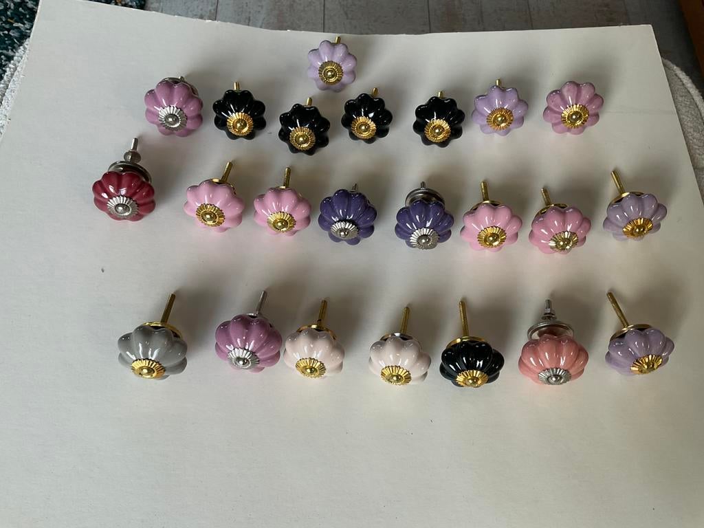 Keramieken kastknopjes, Ophalen of Verzenden, Nieuw