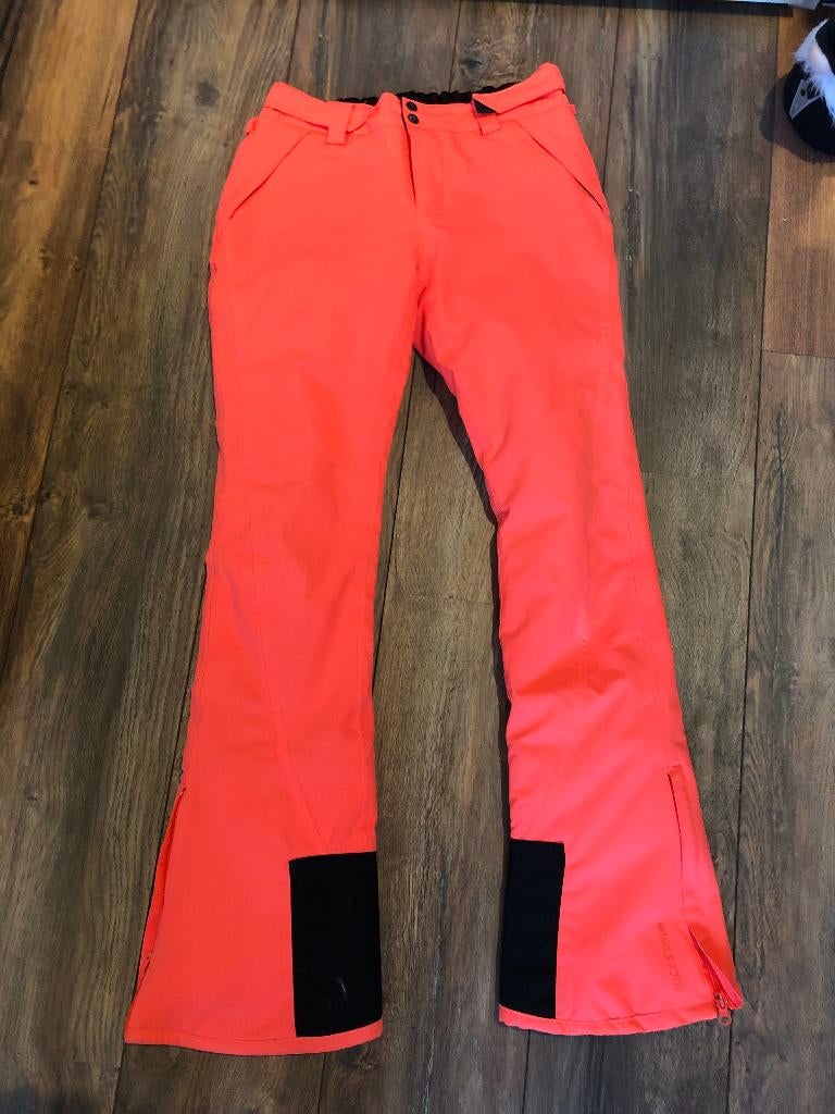 Brunotti skibroek | oranje/roze | XS, Broek, Ophalen of Verzenden, Zo goed als nieuw, Brunotti