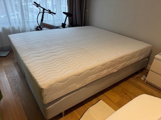 IKEA SULTAN BEDDEN - 2 ERSOONS, Ophalen, Gebruikt, Tweepersoons, Hout