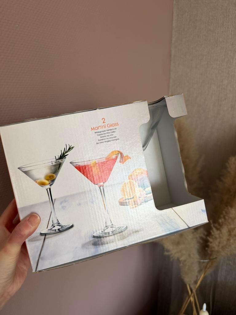 Martini glazen, Ophalen, Nieuw