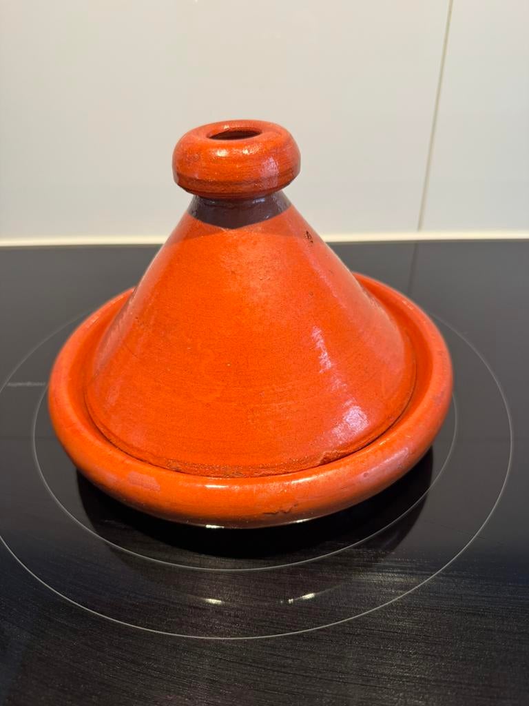 Orginele tajine, Ophalen of Verzenden, Zo goed als nieuw