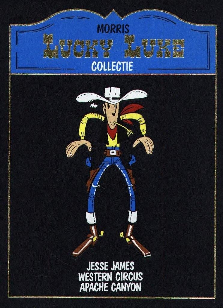 Lucky Luke collectie  3 strips, Boeken, Verzenden, Zo goed als nieuw, Morris & Goscinny, Meerdere stripboeken