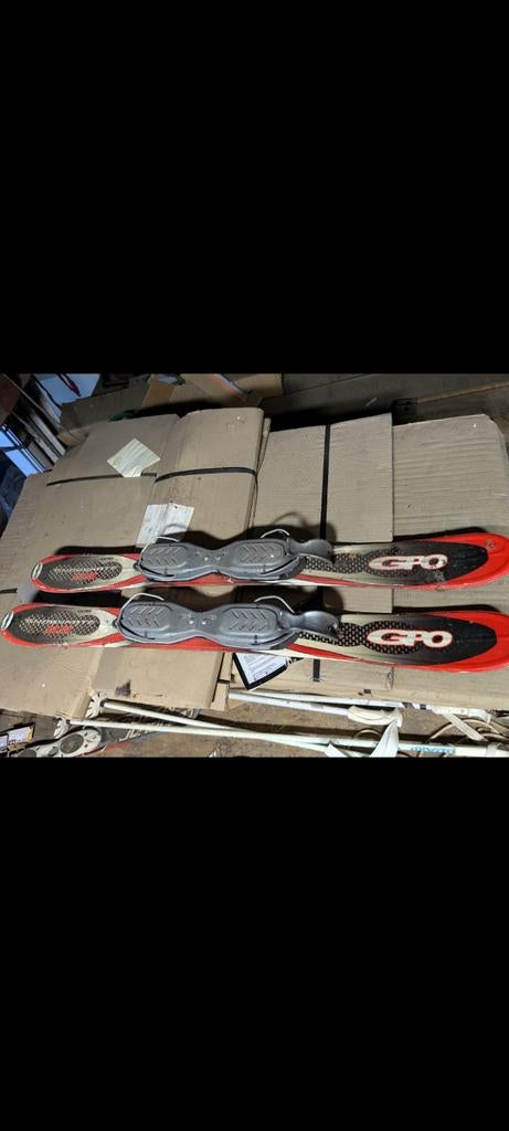 Snowblades GPO met binding ski's, Gebruikt, 100 tot 140 cm, Ski's, Ophalen