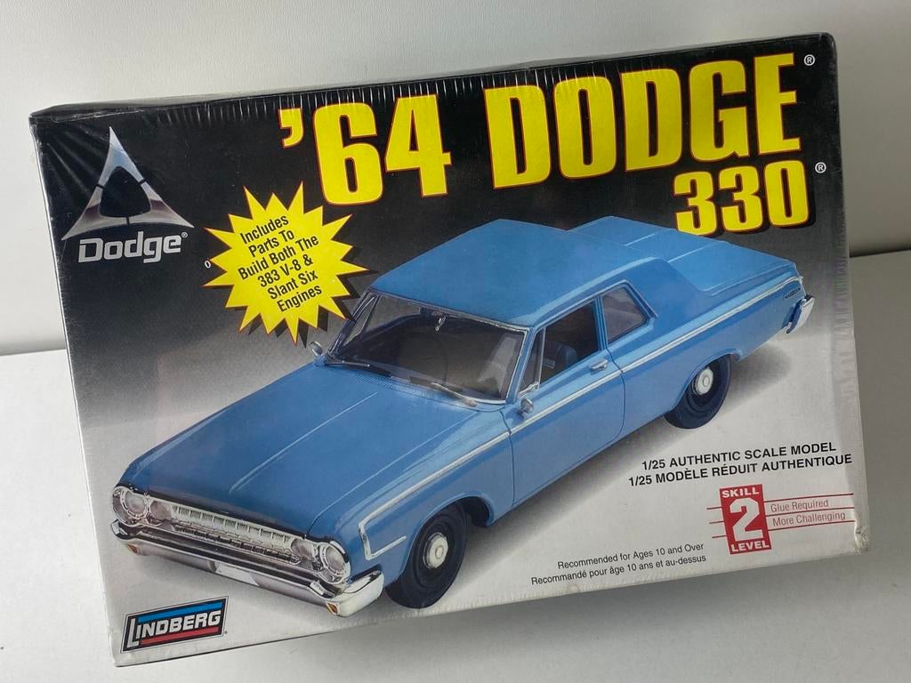 DODGE  330/slam six engine-1964- bouwdoos, Overige merken, Auto, Groter dan 1:32, Nieuw