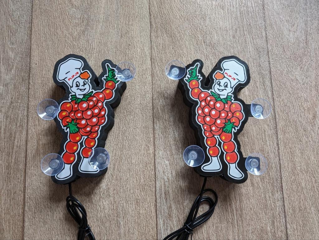 Flipje lichtbakjes., Verzamelen, Merken en Reclamevoorwerpen, Nieuw, Gebruiksvoorwerp, Ophalen of Verzenden