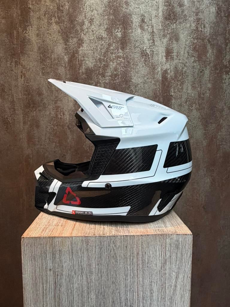 Leatt motorcross helm, Overige merken, M, Ophalen of Verzenden, Tweedehands